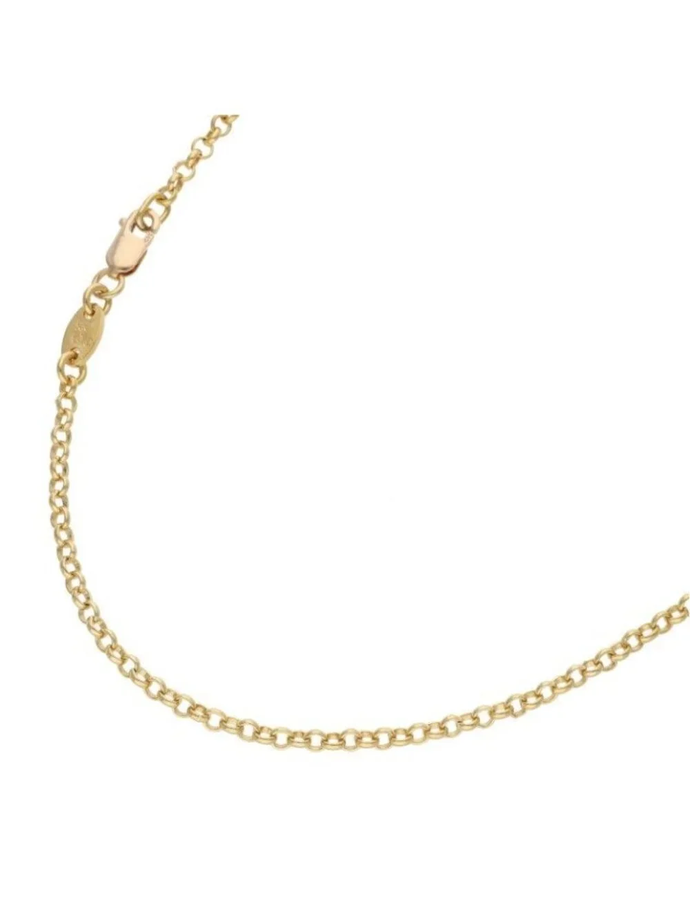 Chrome Hearts 22K Neckchain Roll Chain Gold Necklace